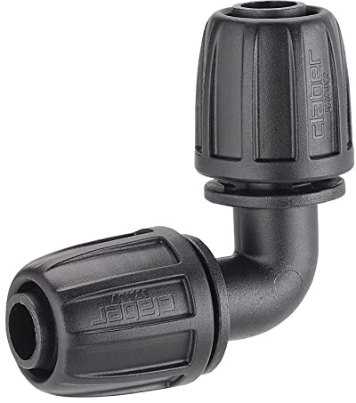 Claber 91025 Connettore di compressione a gomito da 1/2 pollici