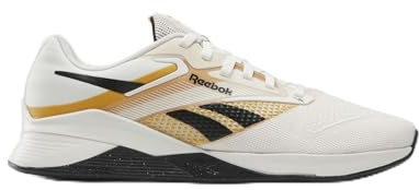 Reebok Nano X4, Sneaker Unisex - Adulto, Chalk Black Retgol, 43 EU