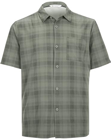 Killtec Uomo Camicia Funzionale Kos 98 MN Wvn Shrt, helloliv, M, 38009-000