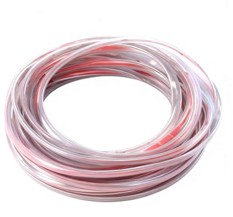 5 meter kantskydd för bildörrar, universella bildörrskanter skydd, U-formad bilpackning, bildörrskydd, för de flesta bilmodeller (transparent)