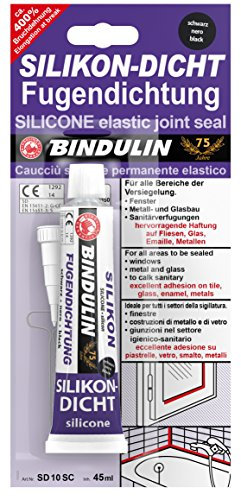 Bindulin Silikon-Dicht Fugendichtung schwarz 50 ml
