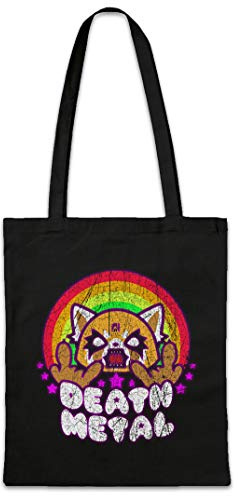 Urban Backwoods Death Metal Shopper återanvändbar hipster shopping bomullsväska