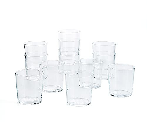 Luminarc Pinta, Set 12 vasos cristal pinta 36cl, 12 Unidad (Paquete de 1)