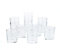 Luminarc Pinta, Set 12 vasos cristal pinta 36cl, 12 Unidad (Paquete de 1)