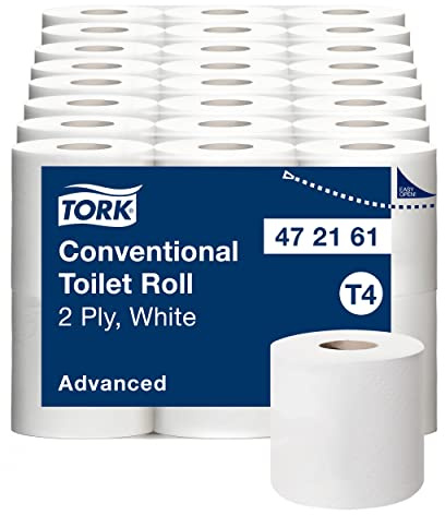 Tork Rollo de Papel Higiénico Convencional, T4, 48 x 200 Hojas 472161