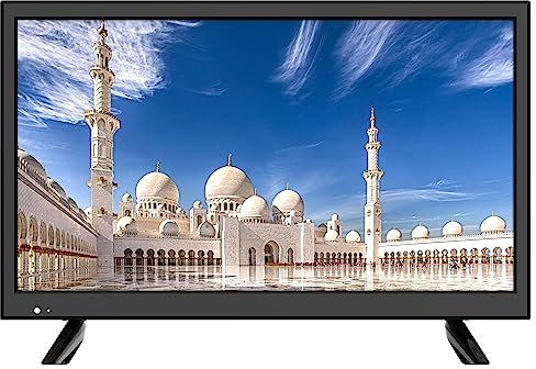 Linsar 19HD220SC w/12V Cargador de vehículo, LED, 19,5 pulgadas (49 cm), (DVB-T2/S2/T/S/C, CI+), HDMI, USB, VGA 240V/12V, Negro