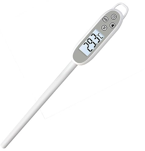Tiardey digital kökstermometer, digital livsmedelstermometer med långa sonder, grilltermometer för kök och utomhusgrill