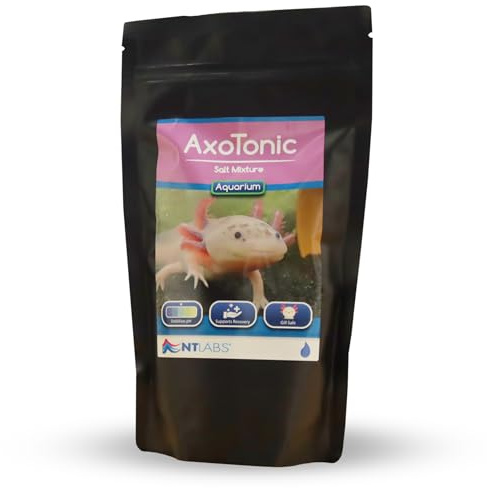 NT Labs AxoTonic saltblandning osmotiskt stöd (500 g) | Skapar optimala vattenparametrar. Tillhandahåller viktiga mineraler för att stödja axolotl osmoregulering och hudhälsa.