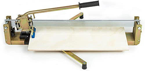Cortadoras de Azulejos, máquina cortadora de Azulejos Manual Profesional de 600 mm de Ancho de Corte, cortadoras de Azulejos de precisión con guía láser de 6 a 15 mm de Espesor de Corte para un cort