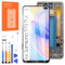 Display für Samsung Galaxy S10 Plus LCD Bildschirm Ersatz Touchscreen Montage mit Werkzeugen (Schwarz mit Rahmen, Ohne Fingerabdruckerkennung)