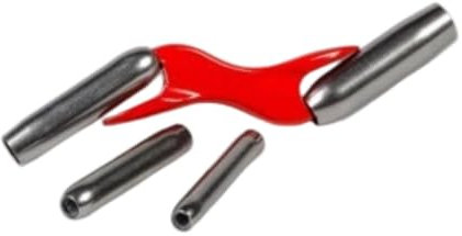 SZLIFE Cazzuola per giunti in mattoni, giuntatrice convessa, tagliagiunti per pareti portatile, strumento di rifinitura per la posa di mattoni e piastrelle, Rosso