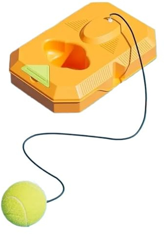 Eowstar Bärbar tennistränare med självfjädring – multifunktionell solo-träningsboll för vuxna