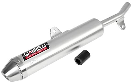 Sport Endtopf Aluminium oval Giannelli für Yamaha DT 125 R/DTR 125 Typ: DE03 / 4BL