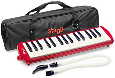 Stagg MELOSTA32 RD Melodica, Red