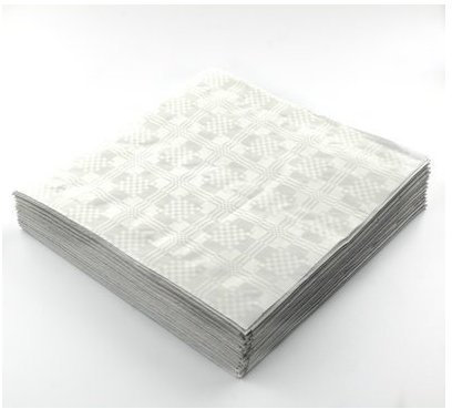 THE TABLECLOTH SHOP White Paper Table Covers x 25