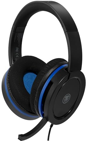 snakebyte HEADSET 4 PRO – Playstation 4 Stereo Gaming Headset mit Mikrofon PS4 / PS4 Slim/ PS4 Pro, 3,5mm Audio Stecker, kompatibel mit PC, XBOX, VOIP, Telefonkonferenzen, VideoCall, Skype, Zoom, uvm.