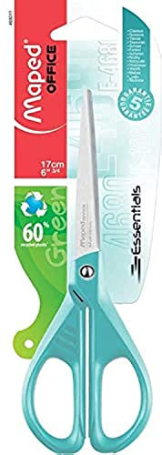 Essentials-Schere, 17 cm, in Blisterverpackung. Farbe: Blau. MAPED 468011