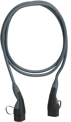 Schneider Electric, EVlink, EVP1CNL32322, Electric Vehicle Charging Cable, 7m, 32A, 3-Phase, T2 connector at each end of cable