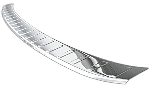 Protection de seuil de chargement en acier inoxydable chromé compatible avec Audi Q3 Sportback Type F3 à partir de 2019 Qualité supérieure RECAMBO