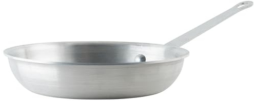 Winco Commercial-Grade Aluminium Fry Pan/Skillet, Satin Finish, 8