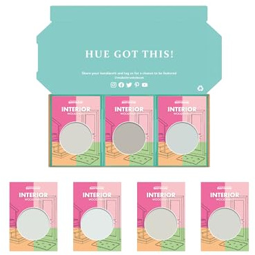 Rust-Oleum Interior Wood Paint in Gloss finish - Delicate Greys Tester Box