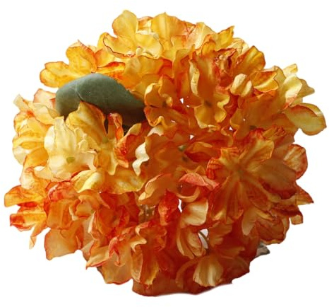 XINGLIDA Flor de hortensias artificial realista para decoración del hogar decoración de boda 13 7 pulgadas arreglo de flores altas telas de flores tela hortensia decoración del hogar