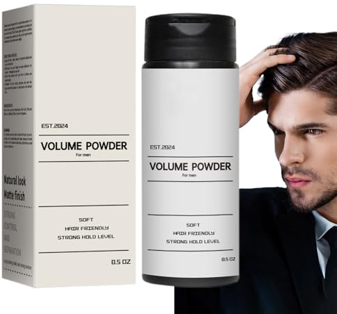 Polvere Styling Capelli | con una Finitura Mate Non Grassa - Polvere per Texture Capelli Uomo - per la Casa l'Esterno la Scuola i Viaggi il Papà