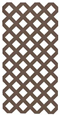 Videx-Rankgitter Spalier Coventry-Classic, Kunststoff braun, 60 x 120cm