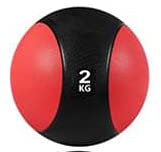 Lisaro Medizinball Classic - Kunstleder/Medizinbälle aus Gummi Kunstleder Gr. 2- KG