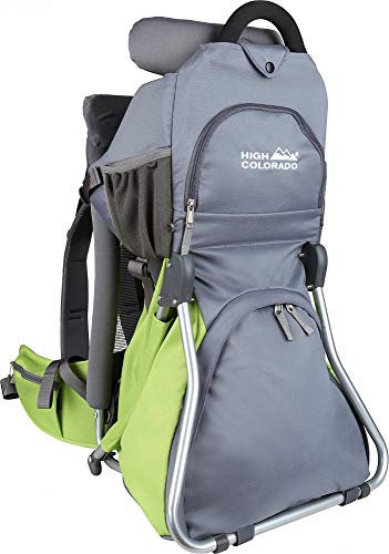 High Colorado KINDERTRAGE Little Ranger Größe One Size Mehrfarbig (Anthrazit-Grün)