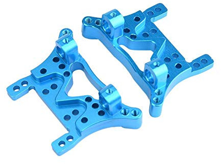 Drfeify Accesorio de Placa de Torre de Choque Trasero Delantero de Metal RC Compatible con A949 A959 A969 A979 K929-B RC Modelo Coche