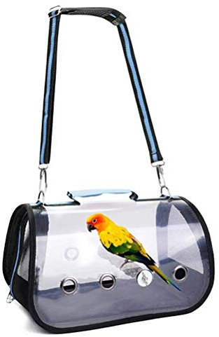 Surenhap Vogel Transportbox Papagei VogelKäfig Vogel Transport Rucksack mit Löchern