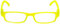Contacta, Fluo, Occhiali da Lettura per Uomo e Donna, Occhiali da Lettura Leggeri e Colorati, Pratici e Funzionali, Montatura con Aste Flex, Diottrie +1,00, Colore Giallo, 18g