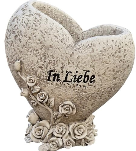 SHACAMO Grab-Schmuck Vase in Herzform In Liebe