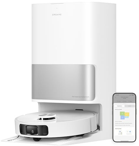 Dreame L10s Ultra Gen 2 Robot Vacuum with Mop, 10000Pa, LiDAR Obstacle Avoidance & MopExtend Technology, Auto Washing&Drying, Self-Emptying&Refilling, 10.5mm Mop Lifting, White