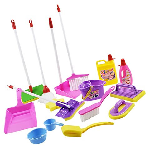 PERSELOSO Reinigungsset Für Kinder Zum Rollenspiel – Küchenset Für Kinder – 1 Satz Spielzeugausrüstung – Simulations-reinigungsspielzeug Für Kinder