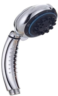 HAMPPLIES Handheld Shower Head Rain Shower Head 6-Gear Adjustable High-Pressure Water-Saving Anti-Leak for Bathroom