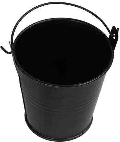 Kisangel Secchio in Metallo per Barbecue Portatile in Secchio Bbq Compatto Facile da Pulire per Esterna e Picnic