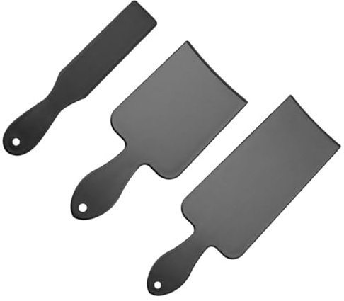 DECHOUS Tavoletta per Tintura Chioma in Pvc Spessa Antiscivolo per Parrucchieri e Appassionati del Hair Styling, per Saloni e Utilizzo Domestico, Nero
