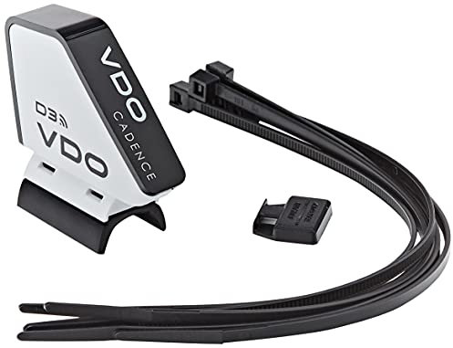 VDO Wireless and Funk Trittfrequenz Kit für M5 M6 inkl. TF Magnet Fahrrad Computer Zubehör, Schwarz, Nicht zutreffend