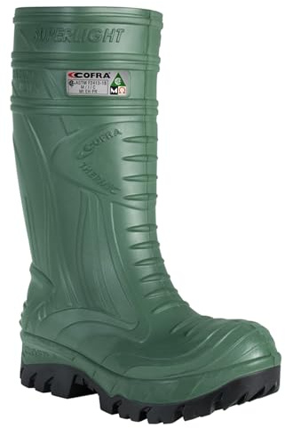 Cofra 00040-CU8.W09 Thermic Metguard EH PR Safety Boots, 9, Dark Green