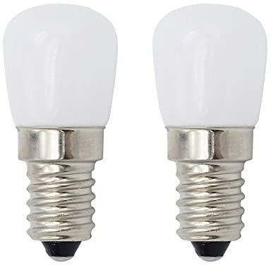 2pcs 230 V 1,5 W e14 Mini LED lampada di ricambio per macchina da cucire frigorifero lampada lampadina luce