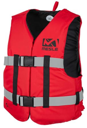 Mesle Schwimmweste Erwachsene Rental V600, Robuste Schwimmhilfe für Kommerziellen Verleih, Herren & Damen, 50N Auftriebsweste Sup, Kajak, Prallschutzweste Wakeboard, Wasserski, Jetski