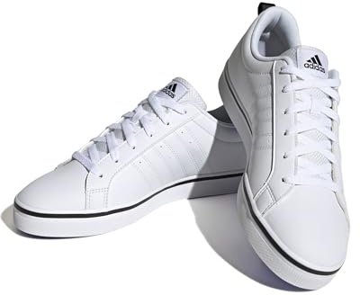 adidas Unisex adulto Vs Pace 2.0 Shoes, Cloud White / Core Black / Cloud White, 37 1/3 EU