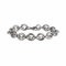 MILAKOO Edelstahl Armband für Männer 12mm breit Länge 20cm silber Herren Armkette mit Geschenkebox (1 Stück)