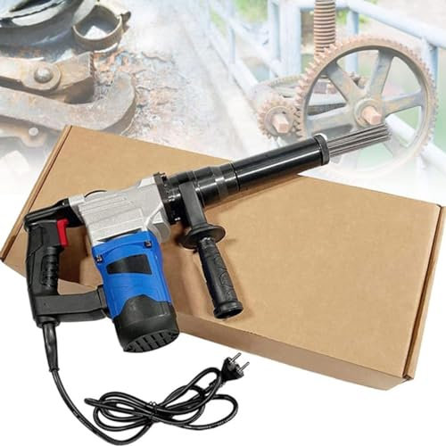 PixCy 1400w Scrostatore Ad Aghi Pneumatico Pistola Ad Aria Compressa Togliruggine Scrostatrice Vernice Scaler per Aghi Ad Ago,per Rimuovere Ruggine, Scorie di Saldatura E Vernici,220V