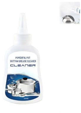 Detergente sgrassante potente per fondi di pentole, detergente lucidante multiuso per la rimozione della ruggine e del grasso dal fondo di pentole (1PCS)