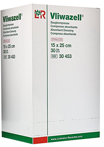 Vliwazell sugkompressor 15 x 25 cm steril