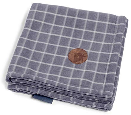 Petface Manta de Forro Polar para Perros, Color Gris