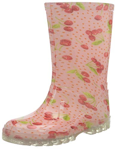 Beck Mädchen Kirschen Gummistiefel, Pink, 30 EU